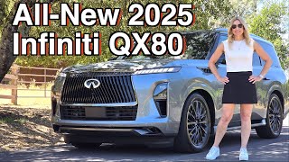 AllNew 2025 Infiniti QX80 review  This or Cadillac and Lincoln [upl. by Raoul468]