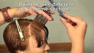 LEÇON DE COIFFURE GRATUIT Comment ajouter des étages au frange [upl. by Ddat]