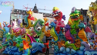 CARNAVAL HALLE  OPTOCHT OP DE GROTE MARKT [upl. by Joappa]