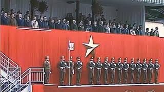 1985 Parade Military National Anthem Czechoslovakia amp URSS [upl. by Labannah875]