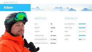 Adams ReviewSalomon XDR 76 ST Skis 2019Skiscom [upl. by Ardyth]