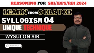 SYLLOGISM 04 I REASONING BY WYSULON SIR [upl. by Farro]