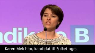 Barsel til mænd på Radikale Venstres landsmøde 2014 [upl. by Olivia]