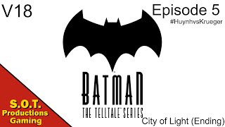 Batman  The Telltale Series V18  Episode 5  City of Light Clip at Start HuynhvsKrueger [upl. by Shedd]