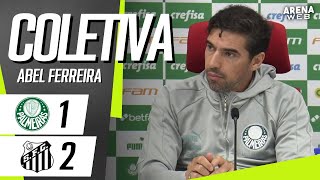 COLETIVA ABEL FERREIRA  AO VIVO  Palmeiras x Santos  Brasileirão 2023 [upl. by Templeton]