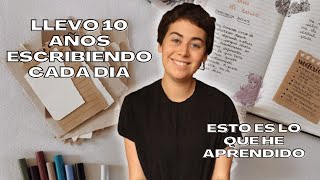 como empezar a escribir cada dia ha cambiado mi vida  diario escritura terapeutica emocional [upl. by Krock739]