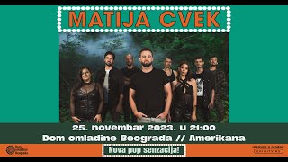 Matija Cvek  Dom omladine Beograda  25112023 [upl. by Kirven936]