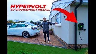 Hypervolt EV charger for customer in Oxfordshire [upl. by Carmita]