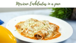 Mexican Enchiladas  Enchiladas in Indian Style  Vegetarian Enchiladas in a panEasy Dinner Recipe [upl. by Sperry]