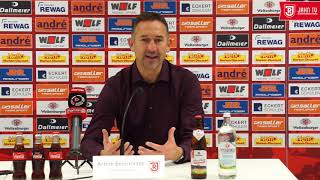 Pressekonferenz vor dem 14 Spieltag gegen den FC St Pauli [upl. by Britt]