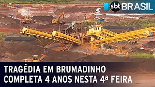 Tragédia em Brumadinho completa 4 anos nesta 4ª feira  SBT Brasil 240123 [upl. by Lorette]