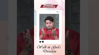 Walk in God’s Direction Todays Blessing  BroSamuel Dhinakaran  Jesus Calls [upl. by Odin15]