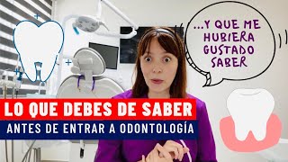 10 cosas que debes de saber antes de estudiar Odontología 🦷 [upl. by Anile]