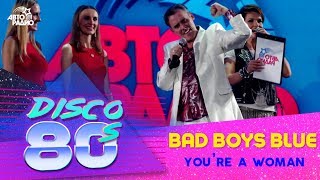 Bad Boys Blue  You’re A Woman live  Disco of the 80s Festival Russia 2012 [upl. by Ynttirb]