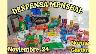 ✅ DESPENSA MENSUAL NOVIEMBRE 24 🛒 Bodega Aurrera en línea [upl. by Charleen698]