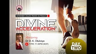 DIVINE ACCELERATION  MIDMONTH PRAYER RAIN  DAY 2 NOVEMBER 16TH 2020  MINISTERING DR DK OLUKOYA [upl. by Wennerholn]