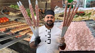 Most Famous Persian FOOD  Koobideh KEBAB and Joojeh kebab Saffron chicken kebab  IRAN Street Food [upl. by Varrian]