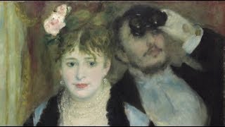 PierreAuguste Renoirs La Loge [upl. by Ahsinyd]