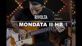 Rivolta Mondata II HB Guitar by Dennis Fano demo with RJ Ronquillo [upl. by Noyar]