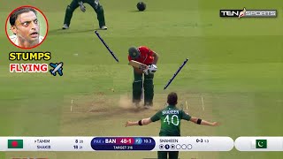 Top 10 Amazing Stumps Flying Deliveries in Cricket [upl. by Dori]