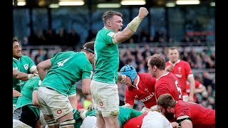 Résumé  Irlande  Pays de Galles  Tournoi des Six Nations [upl. by Acenahs136]