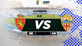 Zaragoza  Almería EN DIRECTO [upl. by Eisned]