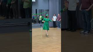 Polka beginners lesson St Patricks Day Basic Step Bloomington MNBallroom amp Latin Dance Club [upl. by Kcirdde219]