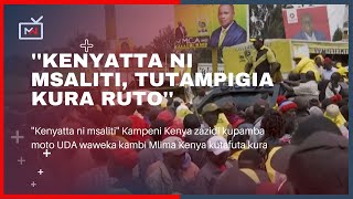 Kenyatta ni msaliti Kampeni Kenya zazidi kupamba moto UDA waweka kambi Mlima Kenya kutafuta kura [upl. by Roxane594]