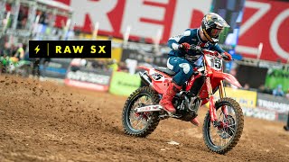 250 West amp 450 Class Action At The 2024 Glendale Supercross  Press Day RAW [upl. by Gytle]