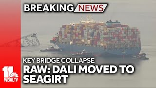 Raw Refloating and moving of Dali [upl. by Imuyam]