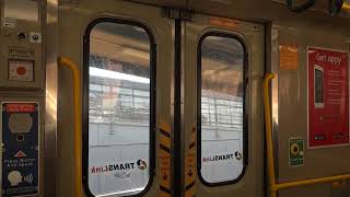 Queensland Rail Electric Multiple Unit EMU 000 series  Albion to Wooloowin Shorncliffe Line [upl. by Adala]