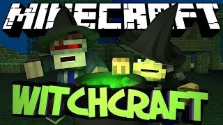 Minecraft Mod Showcase  WITCHERY Mod Magic Bosses Brooms [upl. by Aynek]