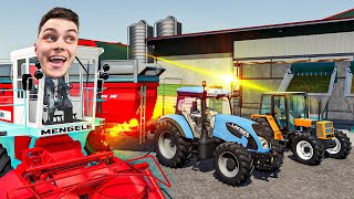 Stabulation avec ROBOT RENAULT 95 amp Partir de rien  Farming Simulator 22 [upl. by Eskil]