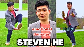 Funny Steven He Comedy Videos  Emotional Damage by StevenHe [upl. by Glassco192]