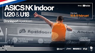 ASICS NK Indoor U20U18 2024  Dag 1 [upl. by Cadal]