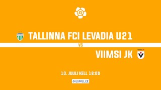 Tallinna FCI Levadia U21  JK Tabasalu [upl. by Eisus]