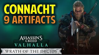 Connacht All Artifacts Location  AC Valhalla Wrath of the Druids Ireland Guide [upl. by Benilda]