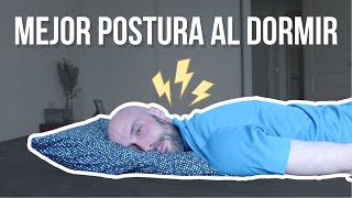 😴 ¿Cual es la MEJOR y la PEOR POSTURA para DORMIR Consejos y recomendaciones [upl. by Floris]