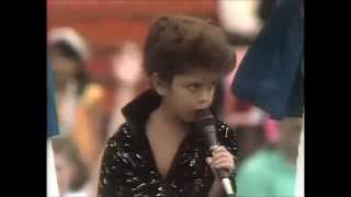 Bruno Mars performance at Aloha Bowl 1990 [upl. by Assirt]