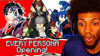 Reacting To Every Persona Opening [upl. by Lig805]