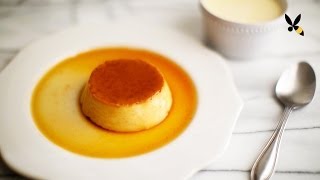 Flan Creme Caramel Custard  HoneysuckleCatering [upl. by Marras829]