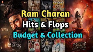 Ram Charan all telugu movies budget and collections  Ram Charan hits and flops telugu [upl. by Winny25]