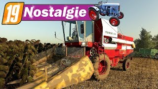 LS19 Nostalgie 29  Die Sonnenblumenernte läuft  Farming Simulator 19 [upl. by Htezzil]