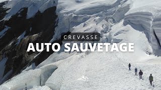 Auto Sauvetage en crevasse Tutto Alpinisme 60 EVOLUTION [upl. by Eceertal381]