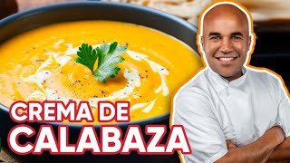 Como hacer Crema de Calabaza  Receta Fácil y Rápido [upl. by Ydac170]