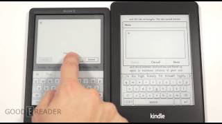 Sony PRST3 vs Amazon Kindle Paperwhite [upl. by Anilat]