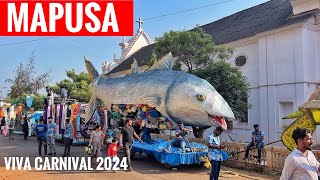 Viva Carnival 2024 Mapusa  Goa Carnival 2024  Goa festival  Goa [upl. by Sandro]