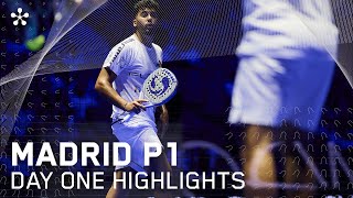 Comunidad de Madrid Premier Padel P1 Highlights day 1 men [upl. by Nara]