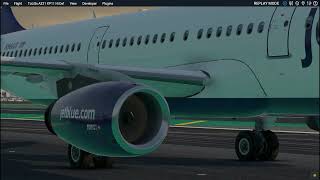 Airbus A321 IAE V2500 Engine Sound [upl. by Eissak]