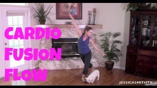 Fat Burning Full Length 30Minute Low Impact Aerobic Workout Cardio Core Fusion Flow [upl. by Gnilrets]